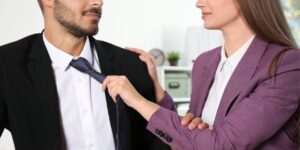 female employee sexually touching male employee sexual misconduct