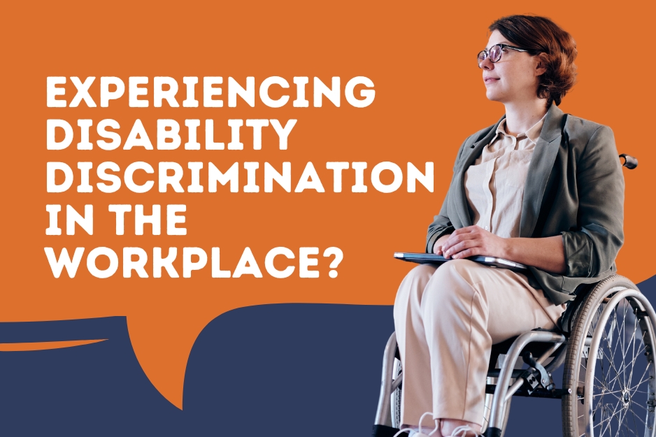 Are you experiencing disability discrimination at work in California?
