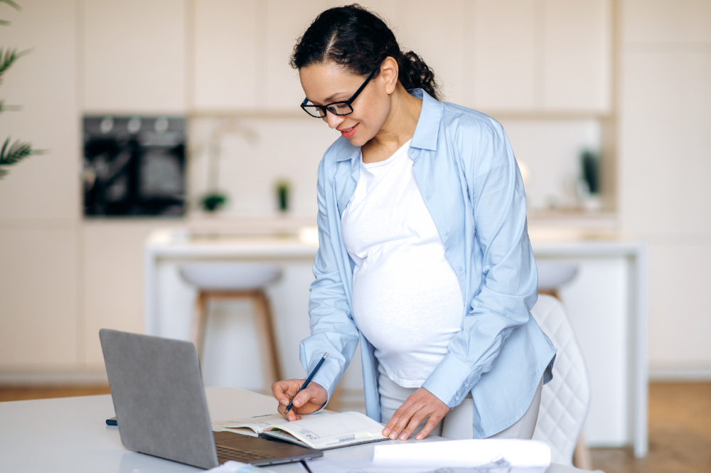 Pregnant Woman in California